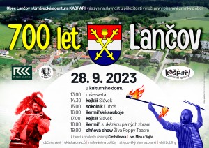 Oslava výročí - 700 let obce Lančov 